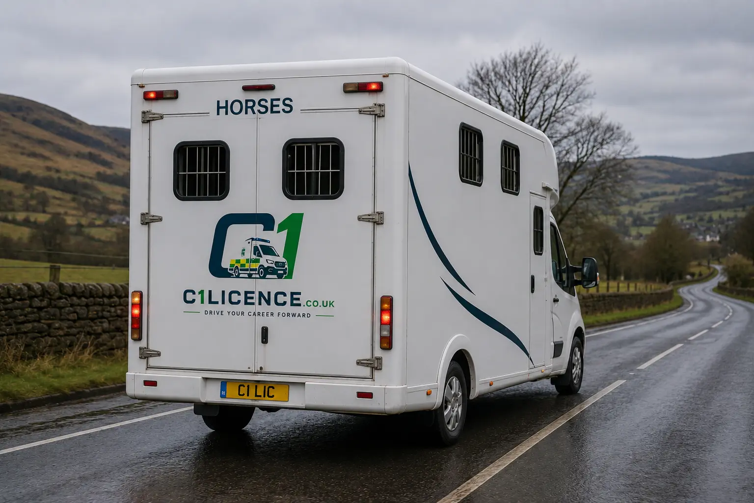 Horsebox C1 Training page for Leigh